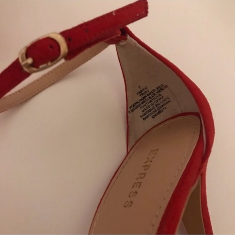 Red sandals - Picture 5 of 6